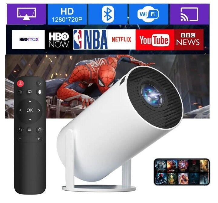 4K Projector - All In One Home Projector