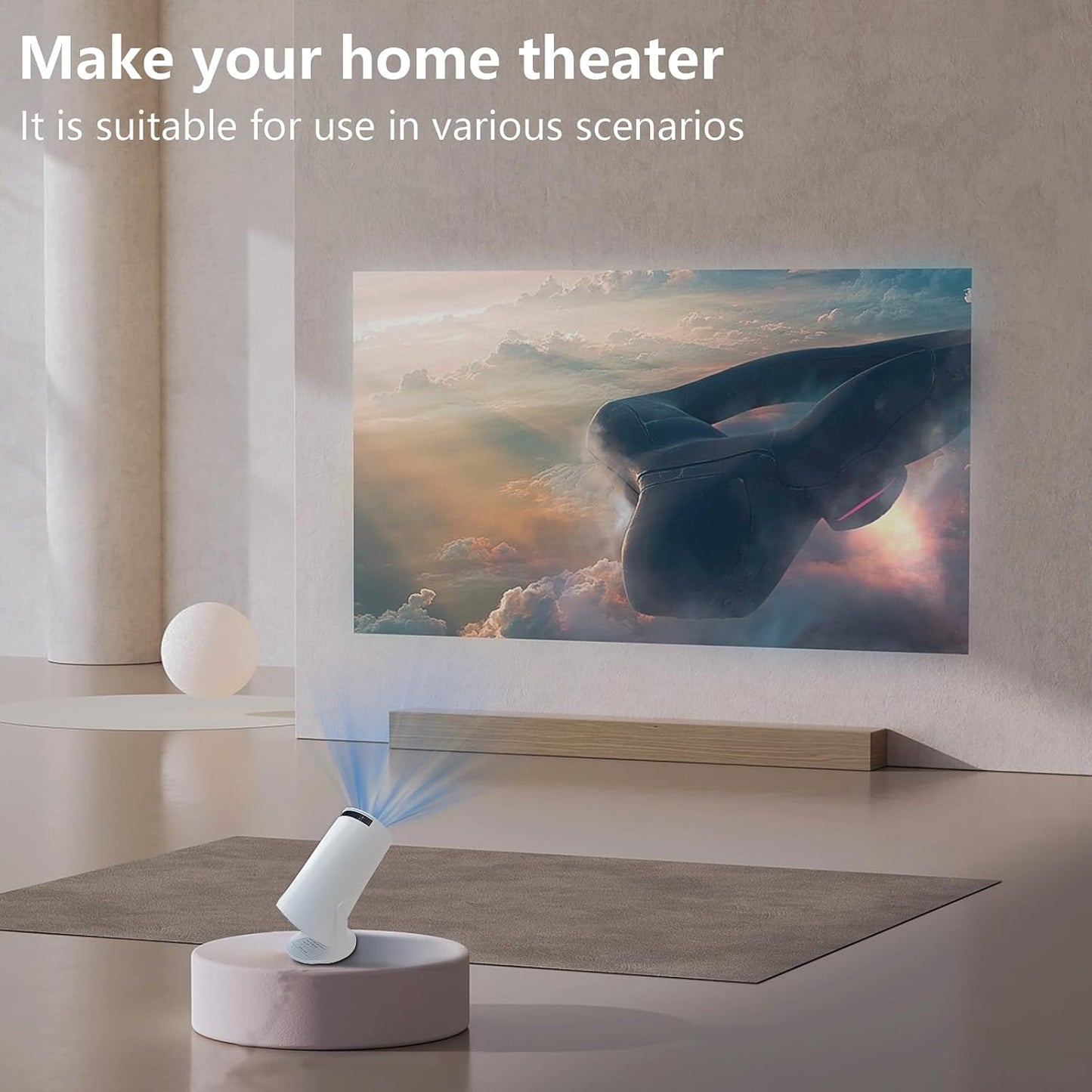 4K Projector - All In One Home Projector